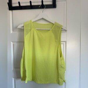 Kyodan Neon Yellow Crop Top